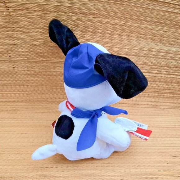 Peanuts- Snoopy- I Love America Animated Plush, DanDee- NEW w/Tags - Picture 8 of 12